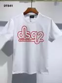 dsquared2 t-shirt online pas cher dsq2 mark white